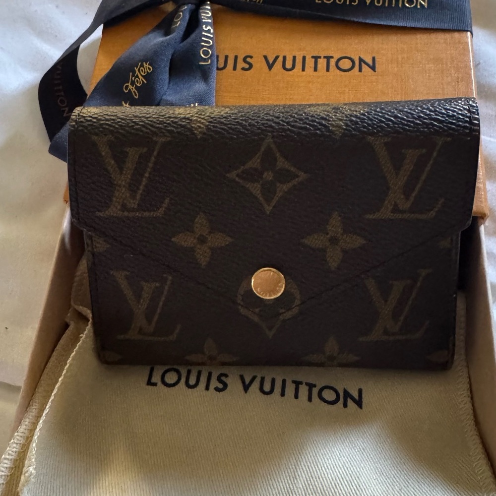 Louis Vuitton Dark Brown Monogram Wallet